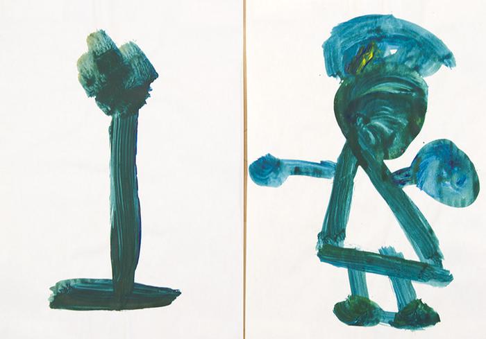 Mancino, astratto verde bottiglia