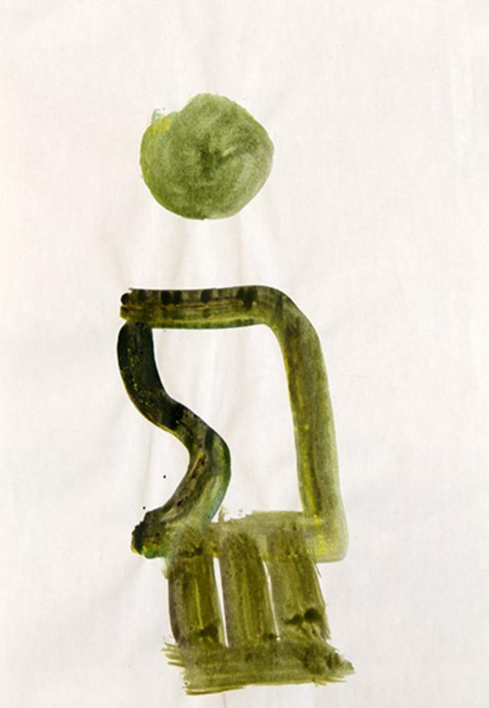 Mancino, astratto verde oliva