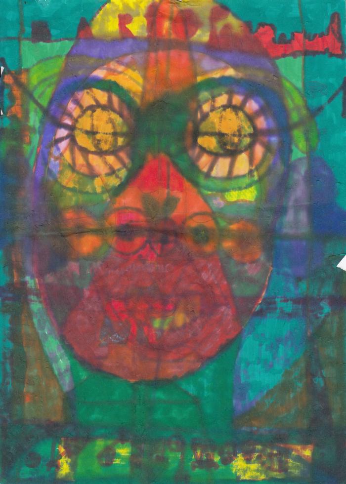 Senza titolo, 2020
lavori a pennarello, pastelli, biro e matite su carta, 29,7x21 cm