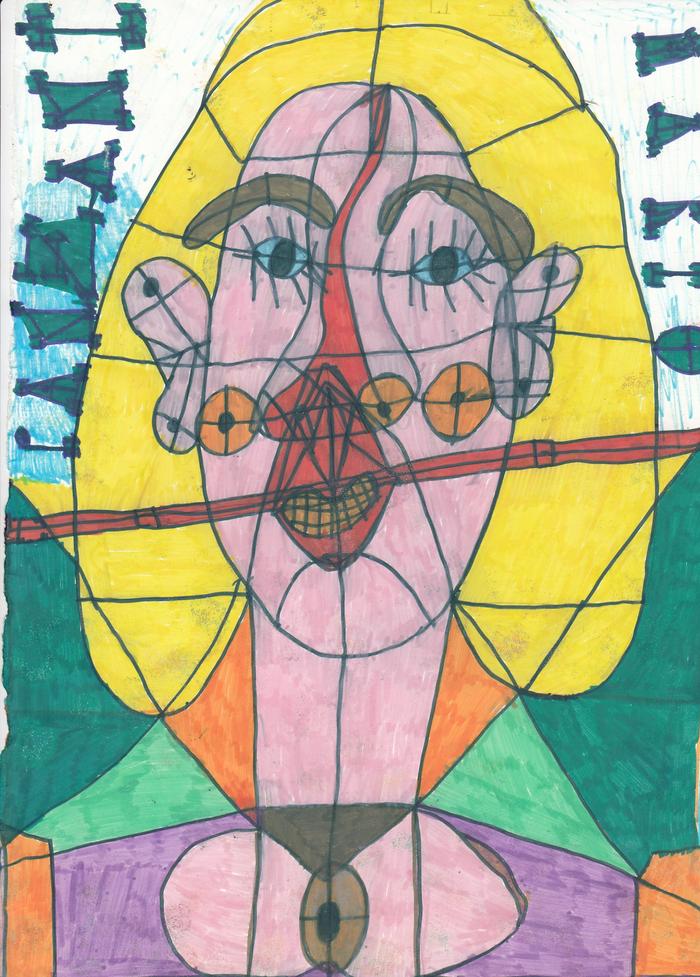 Senza titolo, 2020
lavori a pennarello, pastelli, biro e matite su carta, 29,7x21 cm