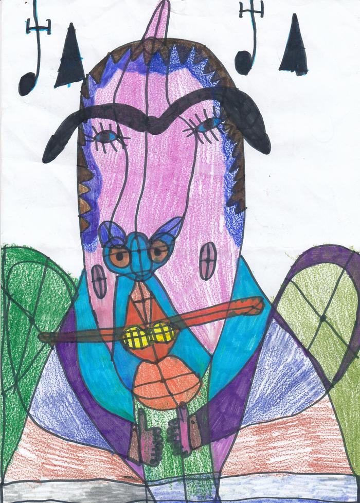 Senza titolo, 2020
lavori a pennarello, pastelli, biro e matite su carta, 29,7x21 cm